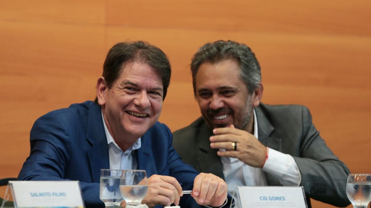 Cid Gomes e Elmano de Freitas